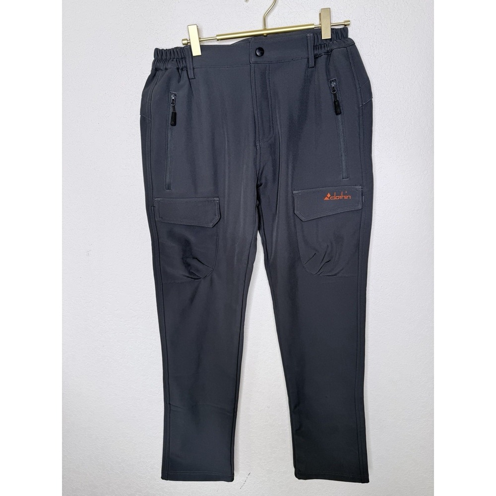 Clothin Hiking Pants Womens 6 Fleece Lined Softshell Snow Water Wind Repellent